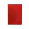 Libreta liderpapel 360 tapa de plastico a4 48 hojas 90g/m2 pauta 4 3,5mm con margen colores surtidos