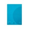Libreta liderpapel 360 tapa de plastico a4 48 hojas 90g/m2 pauta 5 2,5mm con margen colores surtidos