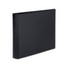 Carpeta multifin alfa 3002-g 11 anillas 40 mm plastico cuarto negro
