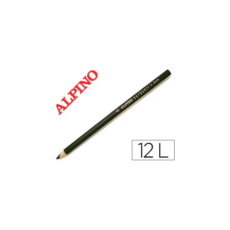 Lapices alpino carbonil caja de 12 unidades