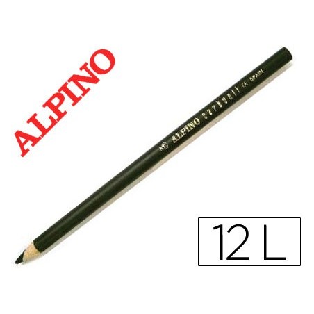 Lapices alpino carbonil caja de 12 unidades