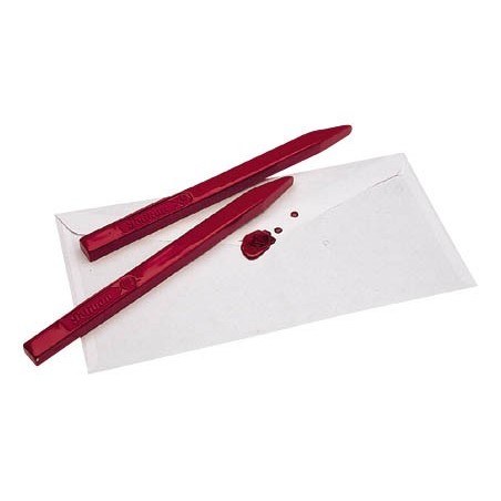 Lacre pelikan rojo caja de 10 barras