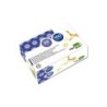Encuadernadores liderpapel latonados con arandela 18 mm caja de 100 unidades