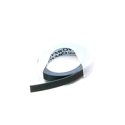 Cinta dymo 3d 9 mm x 3 mt negra tradicional