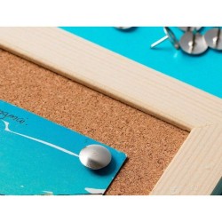 Chincheta liderpapel niquelada caja de 50 unidades