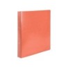 Carpeta de 2 anillas 25mm redondas liderpapel folio carton cuero