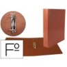 Carpeta de 2 anillas 40mm mixtas liderpapel folio cartoncuero