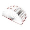 Carpeta fuelle liderpapel folio carton forrado burdeos