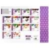 Bloc trabajos manuales liderpapel charol 240x315mm 10 hojas colores surtidos