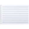 Bloc musica liderpapel pentagrama 3mm folio apaisado 20 hojas 100g/m2