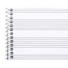 Bloc musica liderpapel para guitarra hexagrama 3 mm cuarto 20 hojas 100g/m2