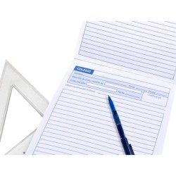 Bloc examenes liderpapel horizontal folio 40 hojas 60g/m2