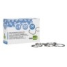 Anilla bisagra liderpapel niquelada n.1 diametro 20 mm caja de 20 unidades