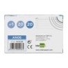 Anilla bisagra liderpapel niquelada n.1 diametro 20 mm caja de 20 unidades