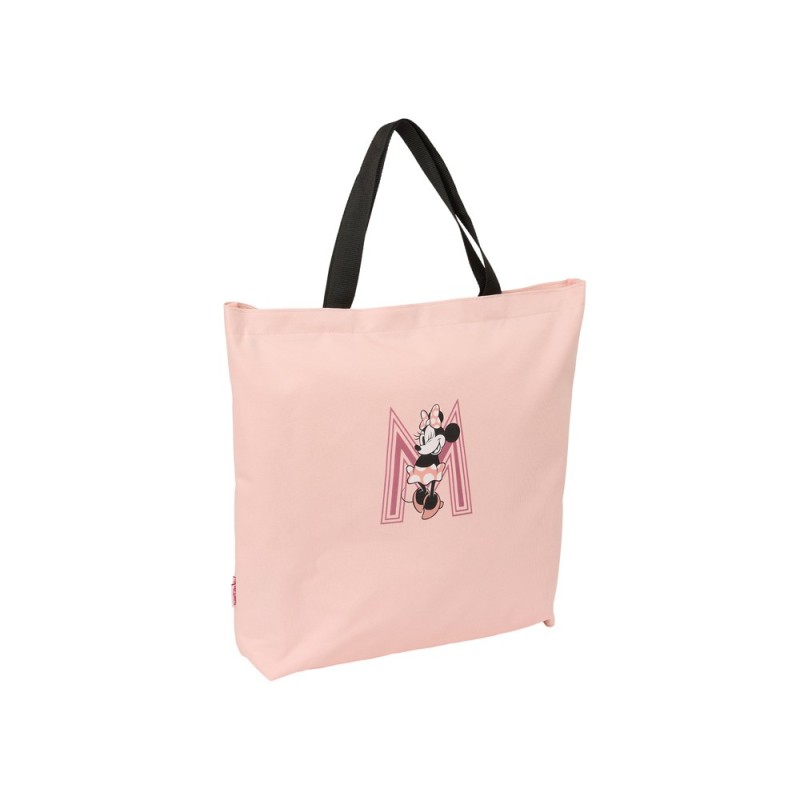 Bolsa shopping bag safta minnie mouse blush 450x500x100 mm