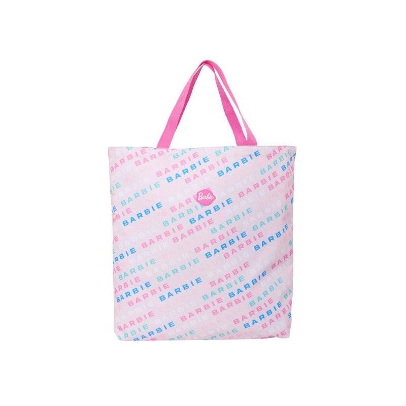 Bolsa shopping bag safta barbie logomania 450x500x100 mm