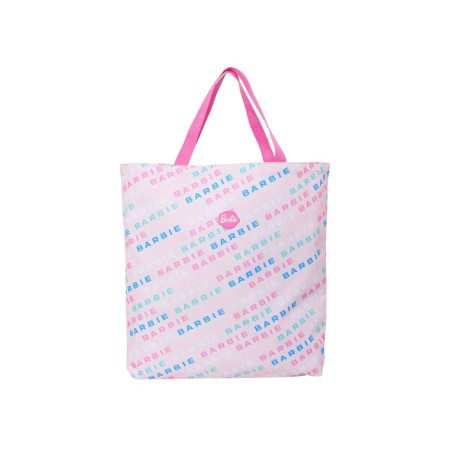 Bolsa shopping bag safta barbie logomania 450x500x100 mm