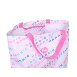 Bolsa shopping bag safta barbie logomania 450x500x100 mm