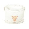 Saco plano safta junior reciclado y repelente agua sophie la girafe cookie 340x260x10 mm