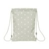 Saco plano safta junior reciclado y repelente agua miffy menta 340x260x10 mm