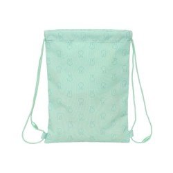 Saco plano safta junior reciclado y repelente agua miffy menta 340x260x10 mm