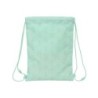 Saco plano safta junior reciclado y repelente agua miffy menta 340x260x10 mm