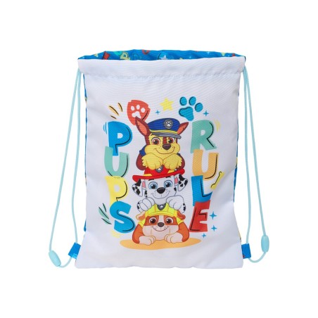 Saco plano safta junior paw patrol pups rule 340x260x10 mm