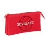 Bolso escolar portatodo safta triple sevilla f.c. corporativa 120x220x30 mm