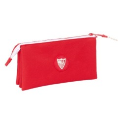 Bolso escolar portatodo safta triple sevilla f.c. corporativa 120x220x30 mm
