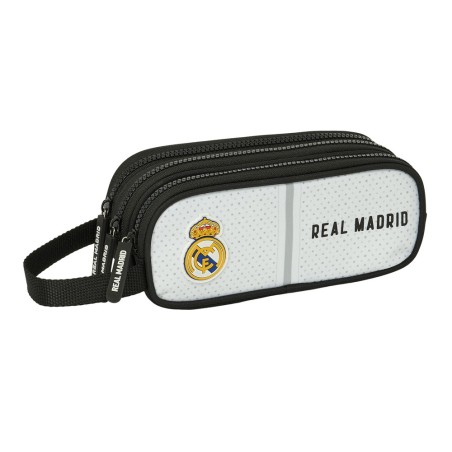 Bolso escolar portatodo safta triple real madrid 1 equipacion 24/25 85x210x70 mm