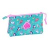 Bolso escolar portatodo safta triple my little pony magic 120x220x30 mm