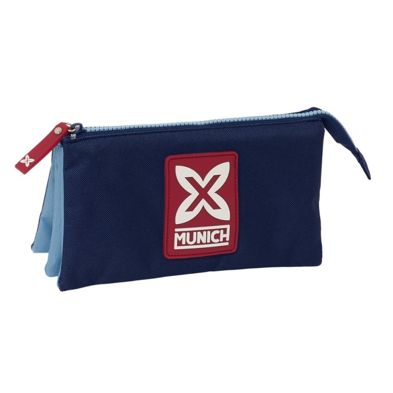 Bolso escolar portatodo safta triple munich royal 120x220x30 mm