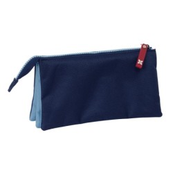 Bolso escolar portatodo safta triple munich royal 120x220x30 mm