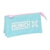 Bolso escolar portatodo safta triple munich heaven 120x220x30 mm