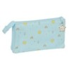 Bolso escolar portatodo safta triple mickey mouse baby 120x220x30 mm