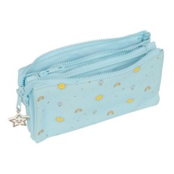 Bolso escolar portatodo safta triple mickey mouse baby 120x220x30 mm