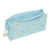 Bolso escolar portatodo safta triple mickey mouse baby 120x220x30 mm