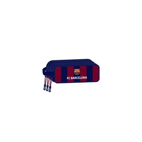 Bolso escolar portatodo safta triple f.c. barcelona 85x210x70 mm