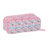 Bolso escolar portatodo safta triple desplegable reciclado moos floresistente 80x210x80 mm