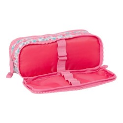 Bolso escolar portatodo safta triple desplegable reciclado moos floresistente 80x210x80 mm