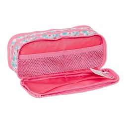 Bolso escolar portatodo safta triple desplegable reciclado moos floresistente 80x210x80 mm