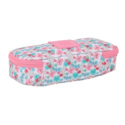 Bolso escolar portatodo safta reciclado moos floresistente 50x220x80 mm