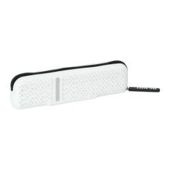 Bolso escolar portatodo safta estrecho silicona real madrid 1 equipacion 24/25 55x200x20 mm