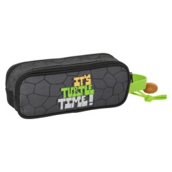 Bolso escolar portatodo safta doble tortugas ninja 80x210x60 mm