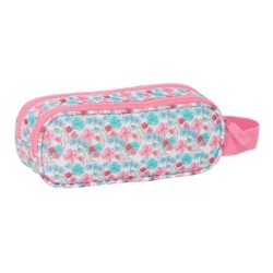 Bolso escolar portatodo safta doble reciclado moos floresistente 80x210x60 mm