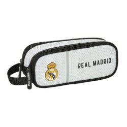 Bolso escolar portatodo safta doble real madrid 1 equipacion 24/25 80x210x60 mm