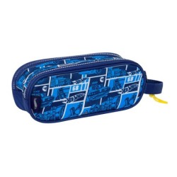 Bolso escolar portatodo safta doble hot wheels sonny 80x210x60 mm
