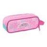 Bolso escolar portatodo safta doble gabby s dollhouse party 80x210x60 mm