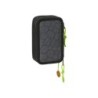 Plumier escolar safta triple 36 piezas tortugas ninja 195x125x55 mm