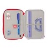 Plumier escolar safta triple 36 piezas sevilla f.c. corporativa 195x125x55 mm
